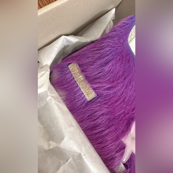 Golden Goose Women’s Limited Edition lilac and pink pony skin Francy sneakers - Picture 4 of 7